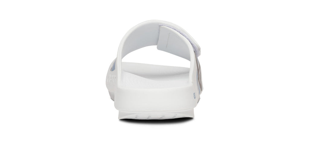 BAUER\/OOFOS Women's OOahh Sport Flex Sandal ¨C White
