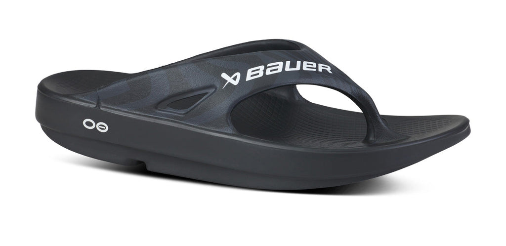 BAUER\/OOFOS Women's OOriginal Sport Sandal ¨C Black Asphalt