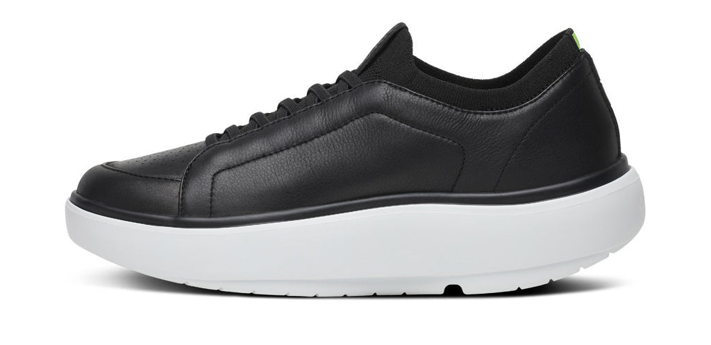 Men's Club+ Leather - White Black