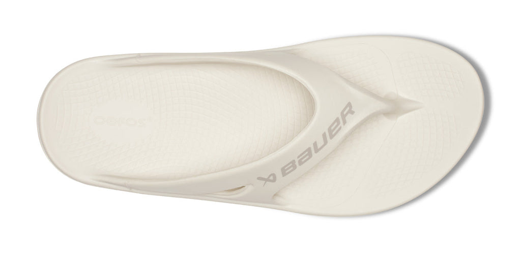 BAUER\/OOFOS Men's OOriginal Sport Sandal ¨C Chalk