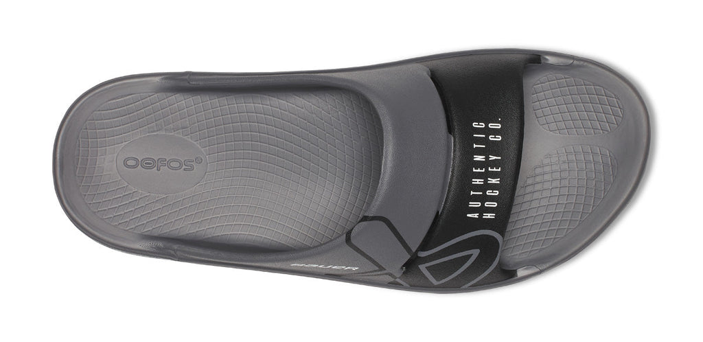 BAUER\/OOFOS Women's OOahh Sport Slide Sandal ¨C Slate