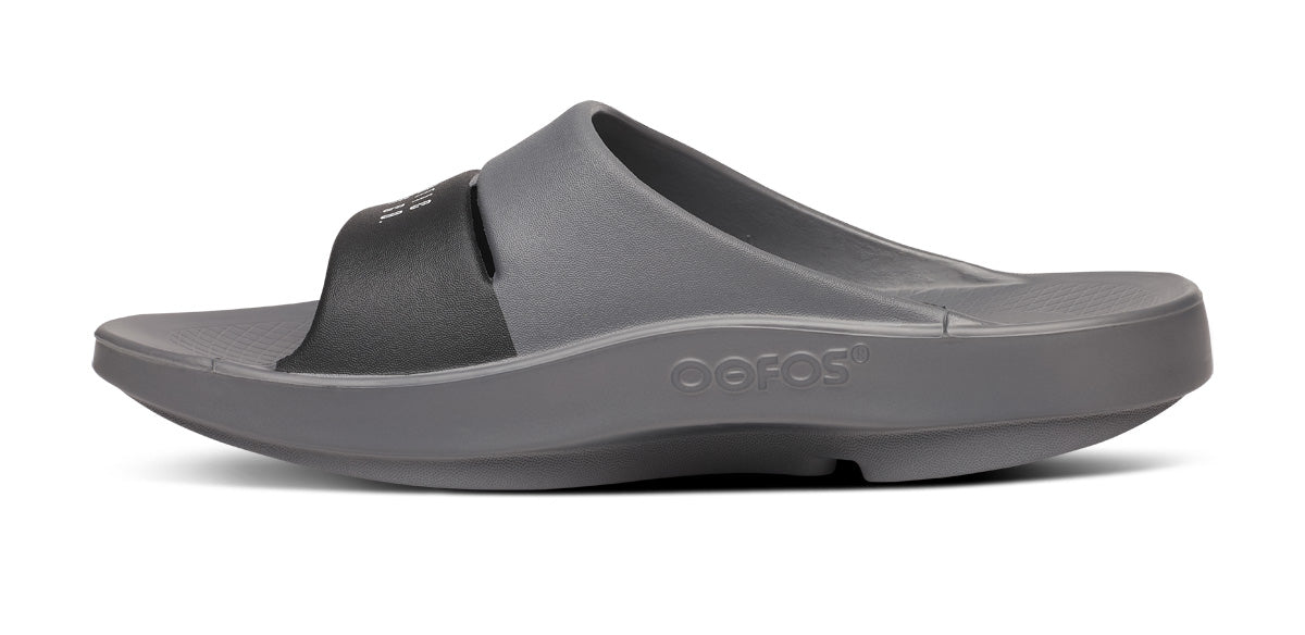 BAUER\/OOFOS Women's OOahh Sport Slide Sandal ¨C Slate