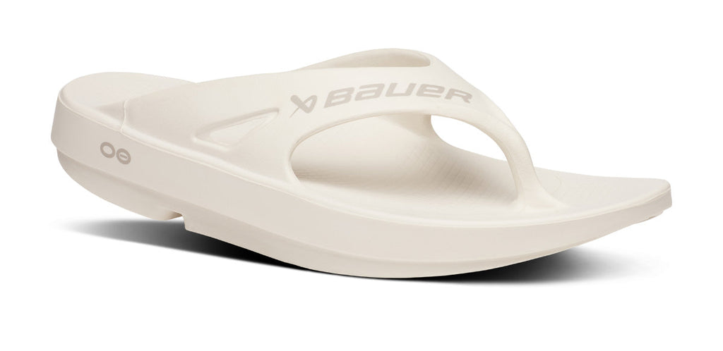BAUER\/OOFOS Men's OOriginal Sport Sandal ¨C Chalk