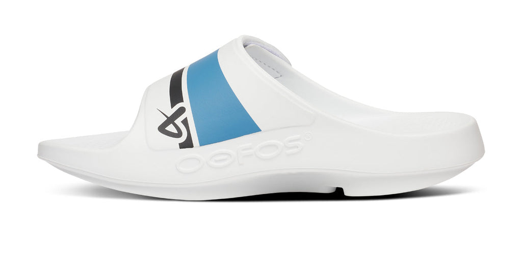 BAUER\/OOFOS Women's OOahh Sport Flex Sandal ¨C White