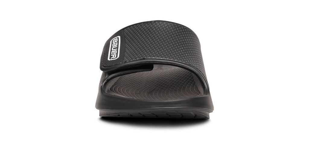 BAUER\/OOFOS Men's OOahh Sport Flex Sandal ¨C Black