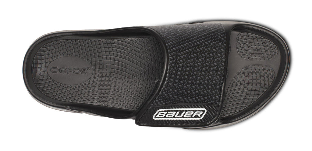 BAUER\/OOFOS Women's OOahh Sport Flex Sandal ¨C Black